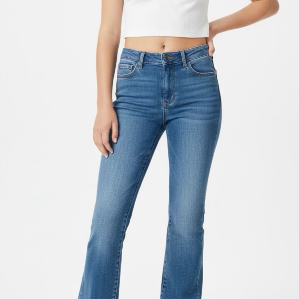 Athleta Sculptek Skinny Jeans Women Size 8 Blue Stretch Sculpting Denim